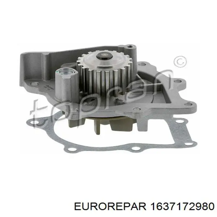 Помпа охолодження Eurorepar 1637172980 ціна, від 47.24 USD