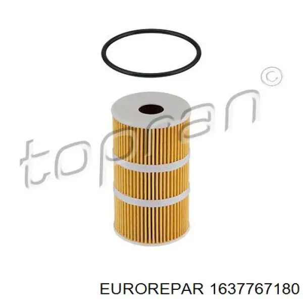 Масляний фільтр двигуна Eurorepar 1637767180 ціна, від 6.38 USD