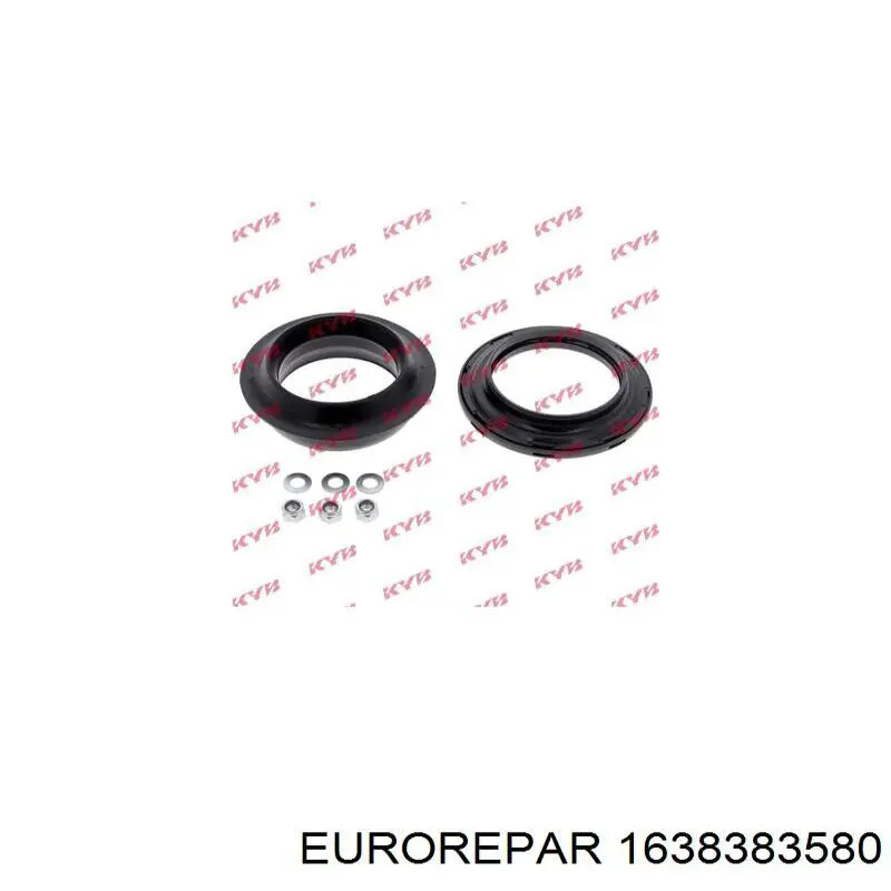 Опора стійки амортизатора переднього Eurorepar 1638383580 ціна, від 9.20 USD