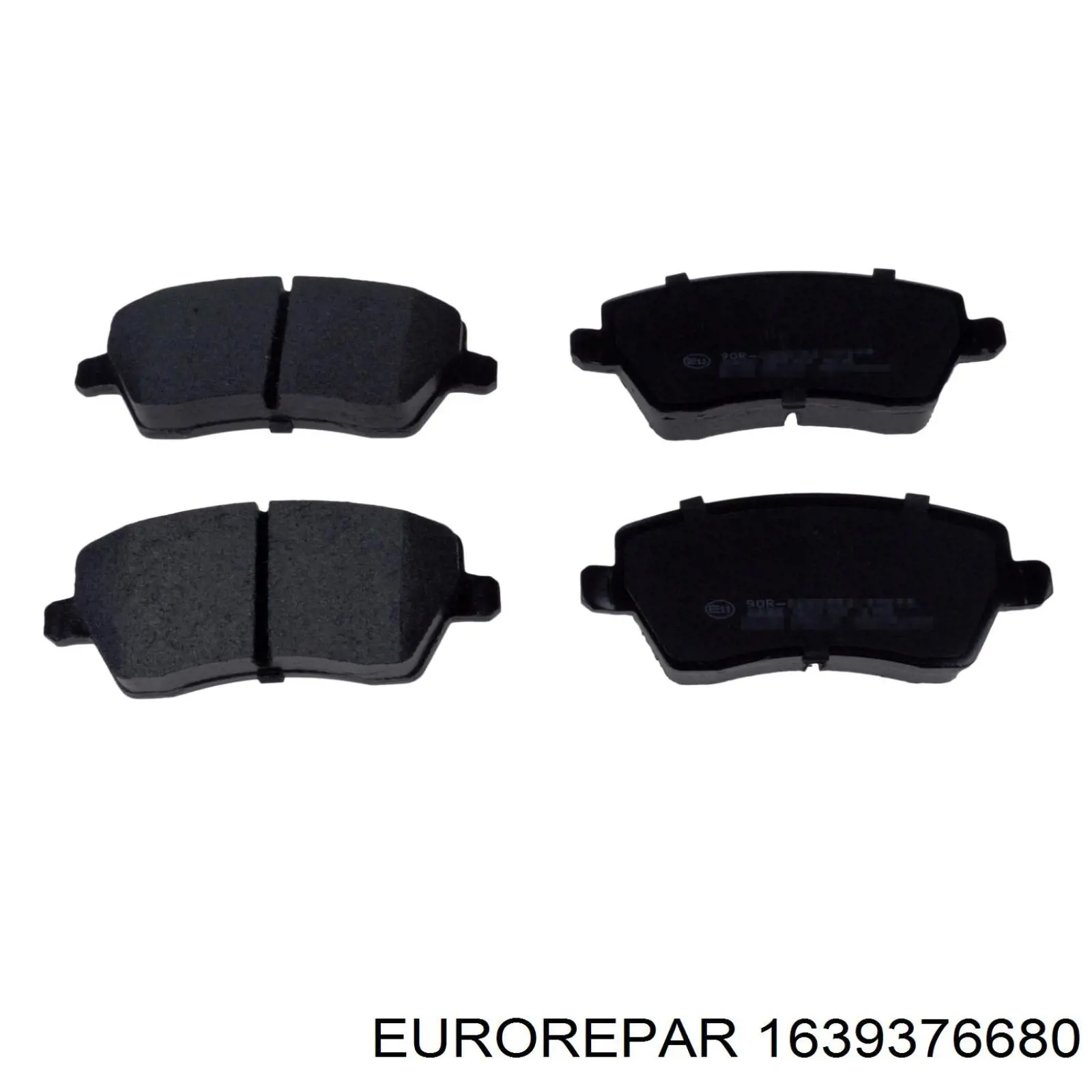 Купити 1639376680 Eurorepar Колодки гальмівні передні, дискові