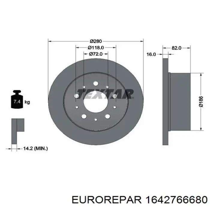 1642766680 Eurorepar Дискові гальма