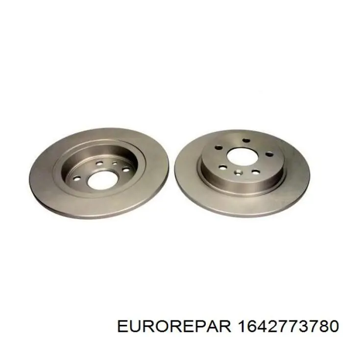 Задні дискові гальма Eurorepar 1642773780 ціна, від 40.77 USD