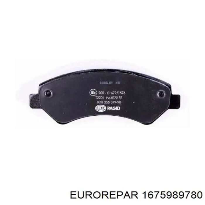 Гальмівні колодки Eurorepar 1675989780 ціна, від 23.89 USD