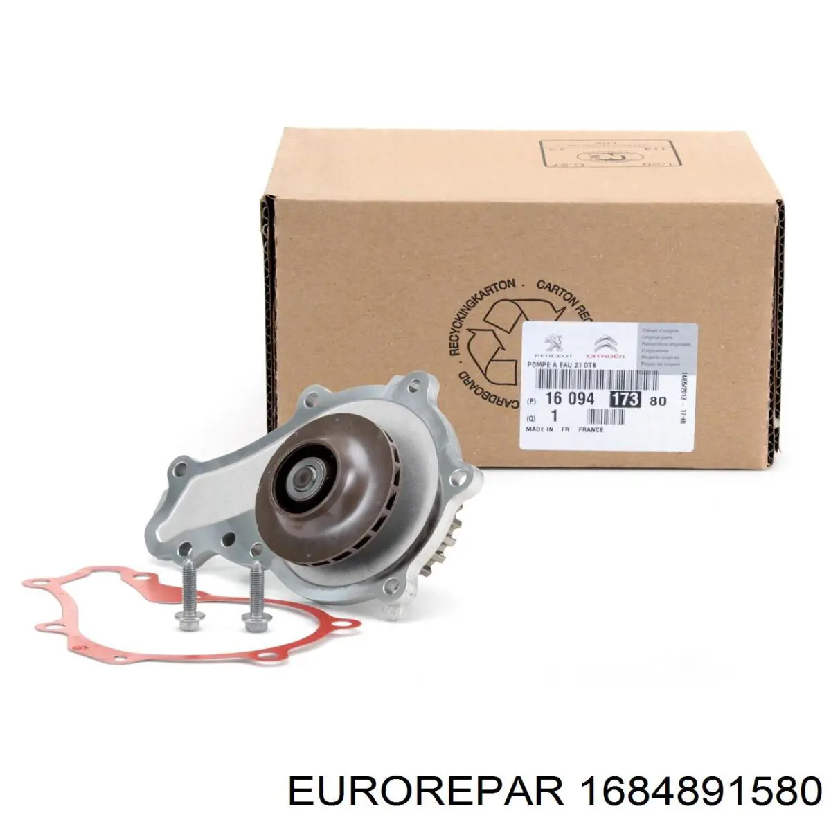 Помпа охолодження Eurorepar 1684891580 ціна, від 34.19 USD