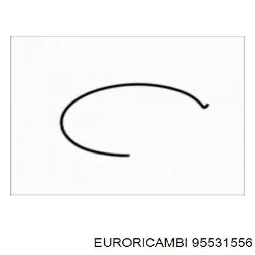 95531556 Euroricambi Прокладка кришки коробки передач