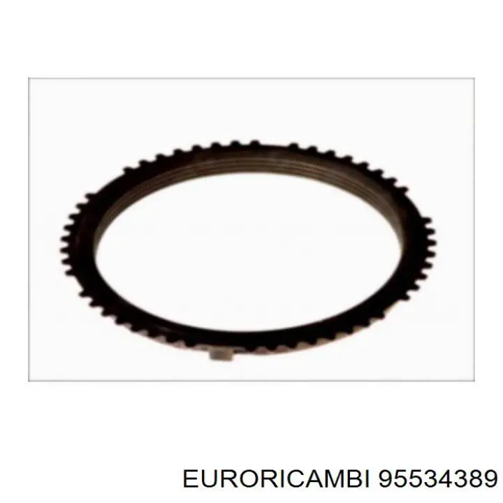 Муфта синхронізатора, зовнішня обойма 3/4-ї передачі 95534389 Euroricambi