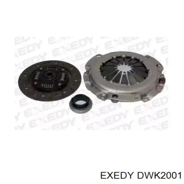 DWK2001 Exedy комплект зчеплення (3 частини)