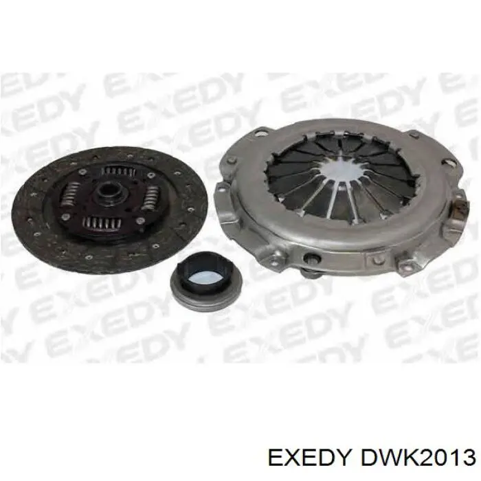 Купити DWK2013 Exedy Комплект зчеплення (диск, корзина, підшипник)