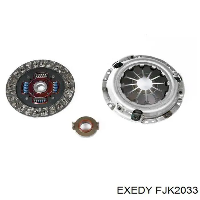 Купити FJK2033 Exedy Комплект зчеплення (диск, корзина, підшипник)