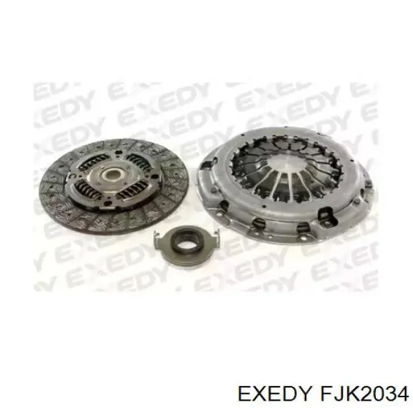 Купити FJK2034 Exedy Комплект зчеплення (диск, корзина, підшипник)