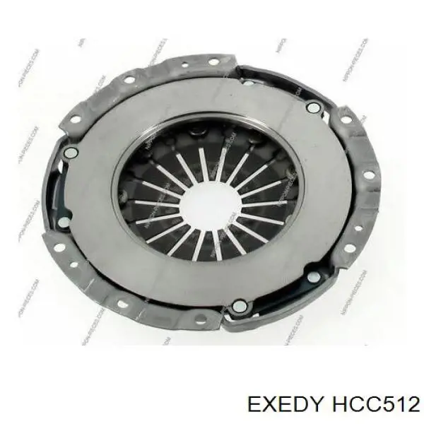 HCC512 Exedy Натискний диск зчеплення