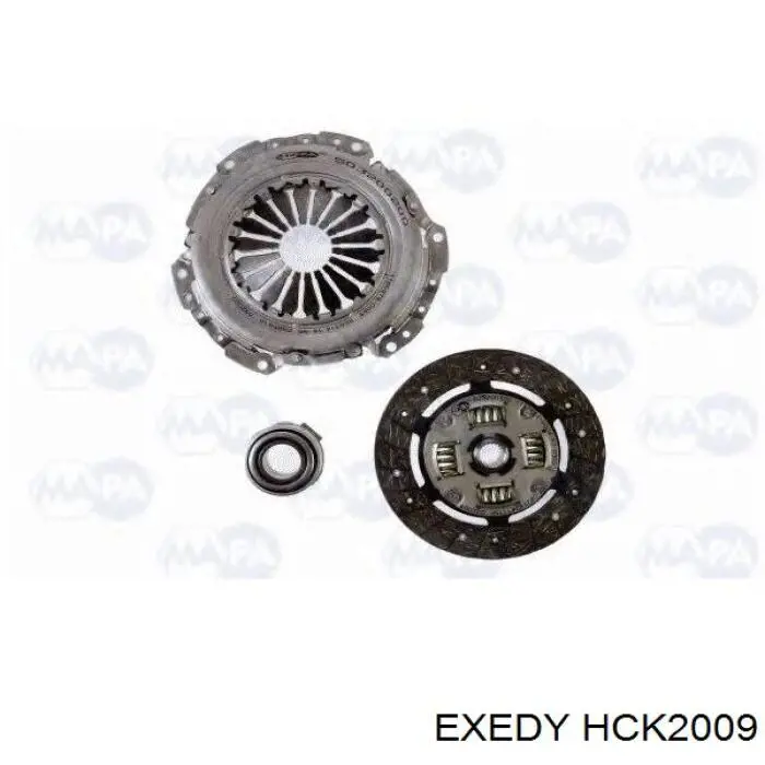 HCK2009 Exedy Зчеплення в зборі