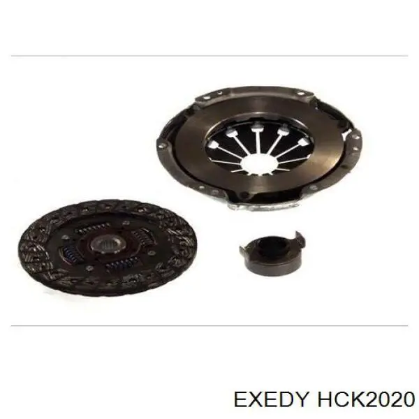 HCK2020 Exedy комплект зчеплення (3 частини)