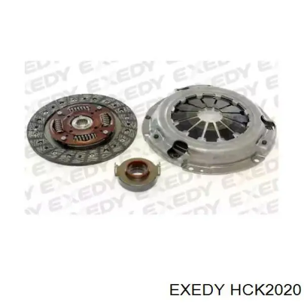 Комплект зчеплення (3 частини) Exedy HCK2020 ціна, від 153.47 USD