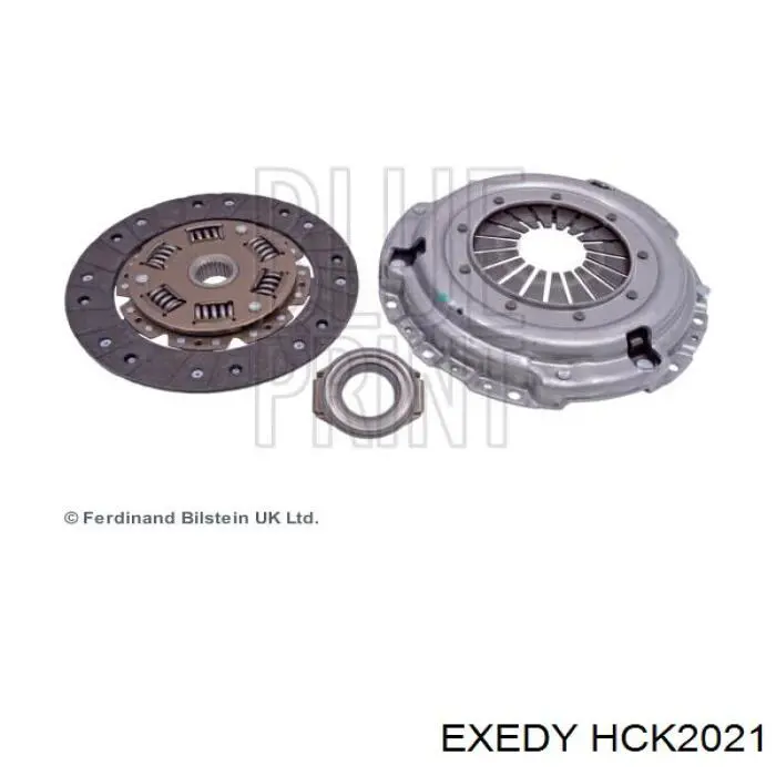 Комплект зчеплення (3 частини) Exedy HCK2021 ціна, від 177.85 USD