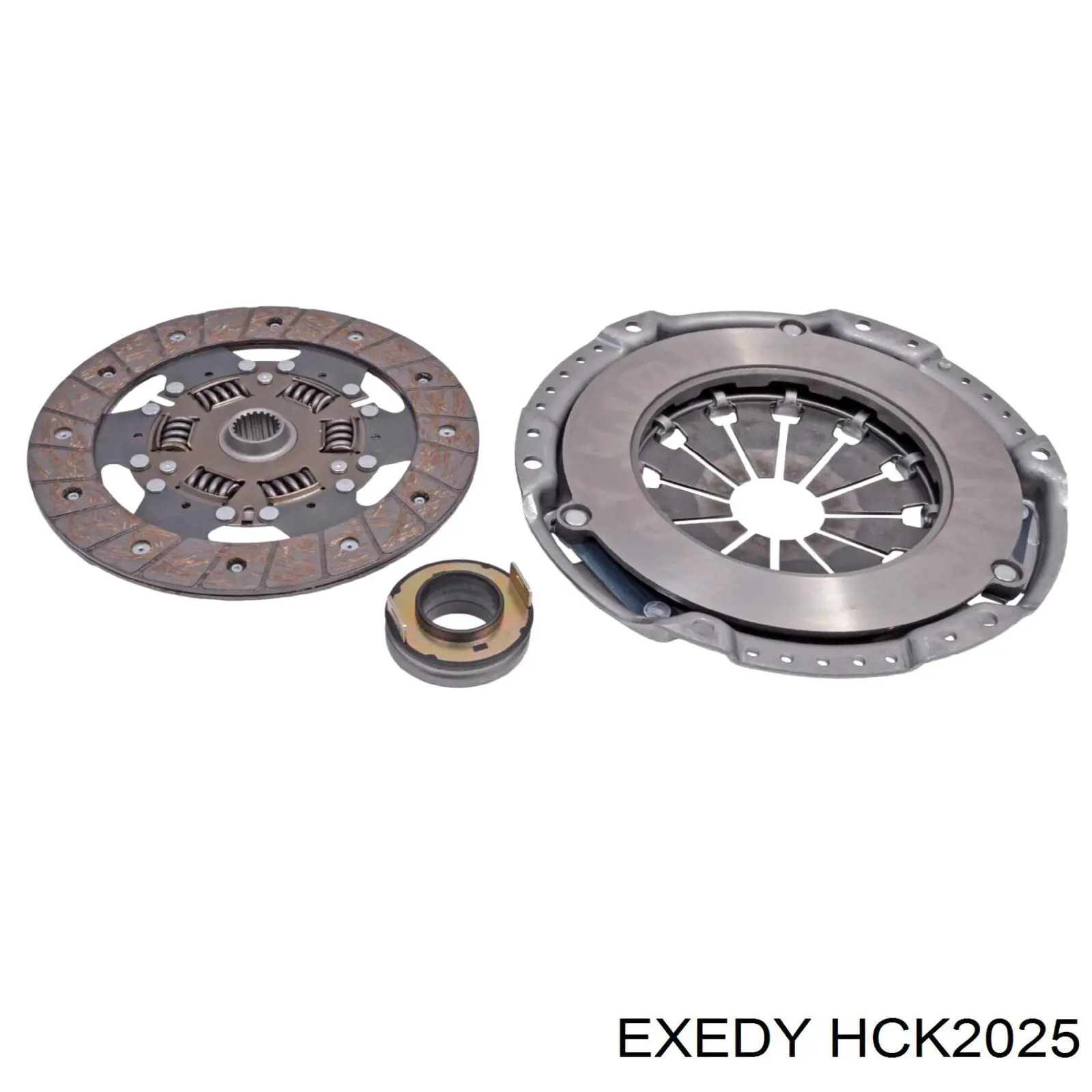 HCK2025 Exedy комплект зчеплення (3 частини)