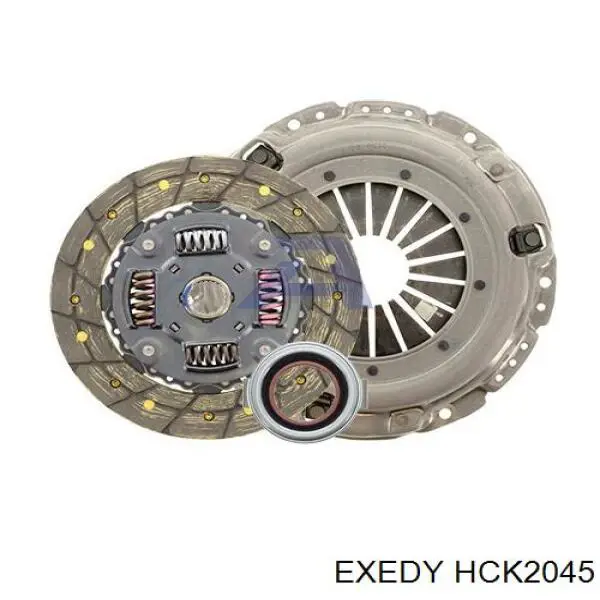 Купити HCK2045 Exedy Комплект зчеплення (диск, корзина, підшипник)