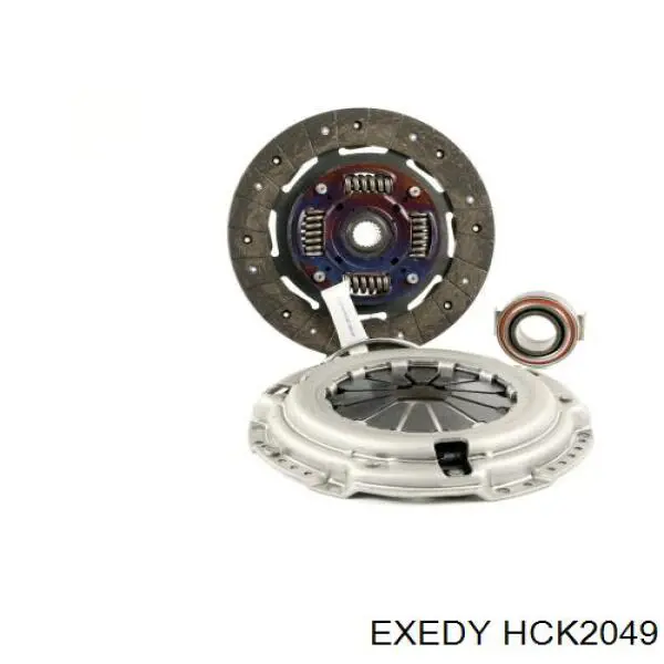Комплект зчеплення (3 частини) Exedy HCK2049 ціна, від 77.54 USD