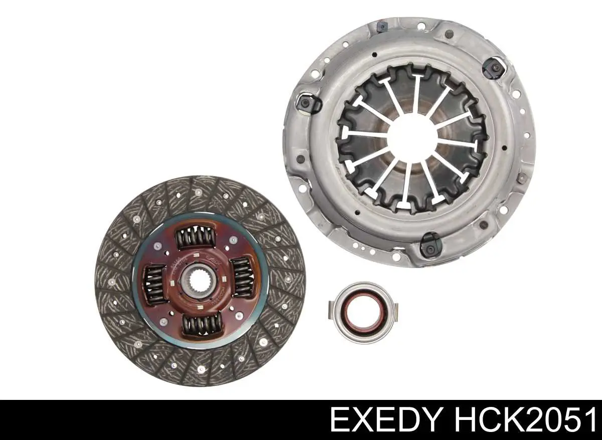 Купити HCK2051 Exedy Комплект зчеплення (диск, корзина, підшипник)