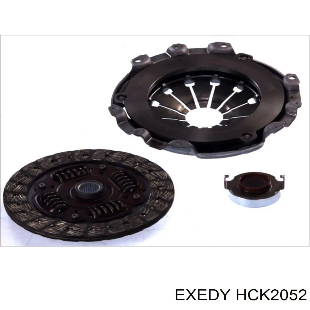 HCK2052 Exedy комплект зчеплення (3 частини)