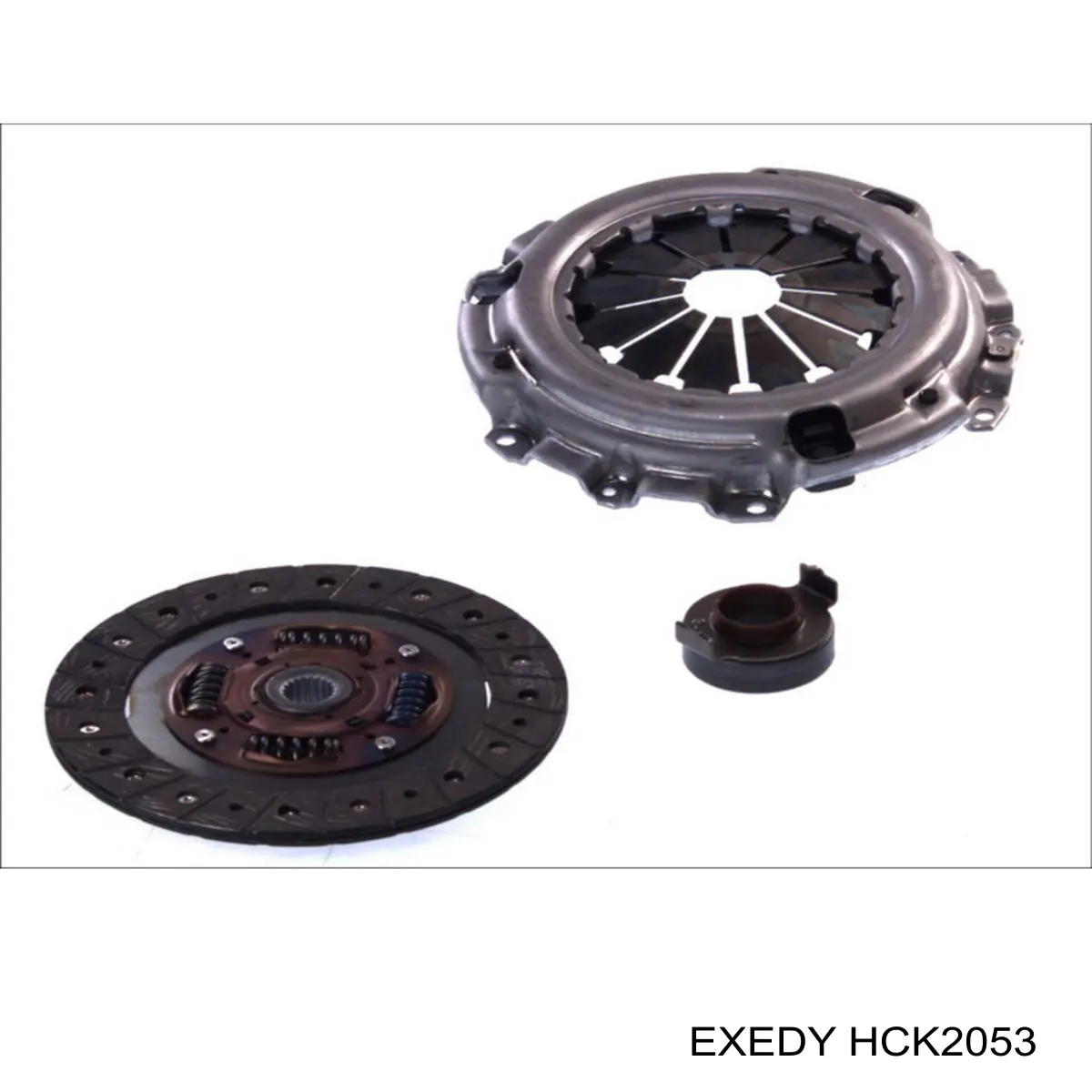 Комплект зчеплення (3 частини) Exedy HCK2053 ціна, від 178.50 USD