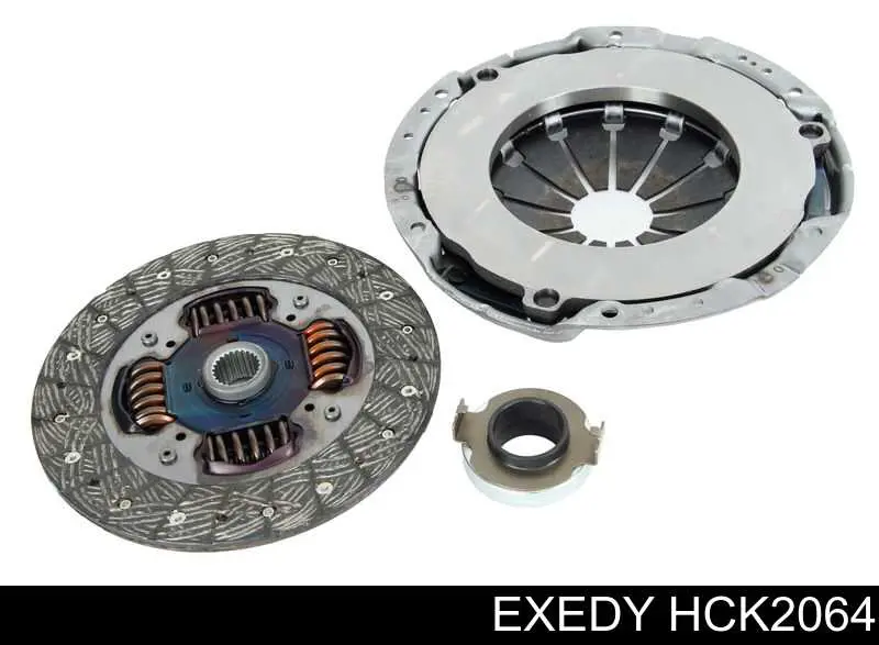 Комплект зчеплення (3 частини) Exedy HCK2064 ціна, від 124.76 USD