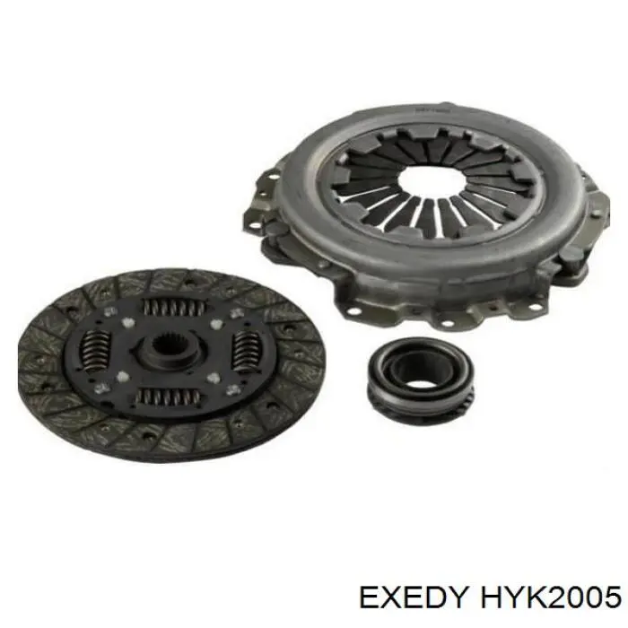 Комплект зчеплення (3 частини) Exedy HYK2005 ціна, від 89.56 USD