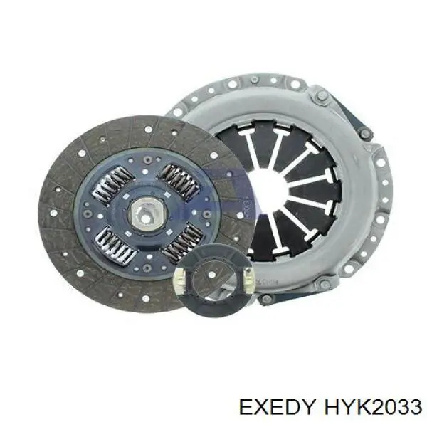HYK2033 Exedy комплект зчеплення (3 частини)