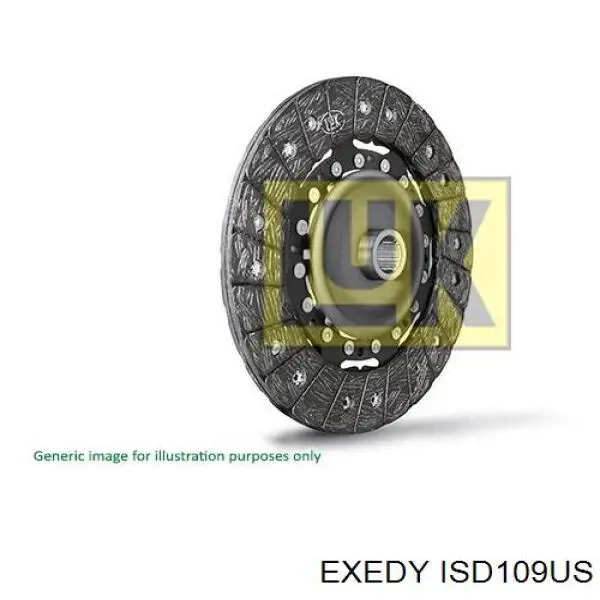 Зчеплення Exedy ISD109US ціна, від 146.72 USD