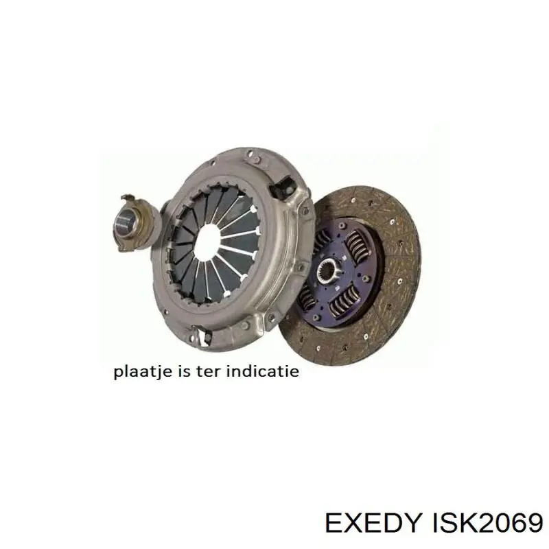 Комплект зчеплення (3 частини) Ashika 9209917 ціна, від 267.76 USD