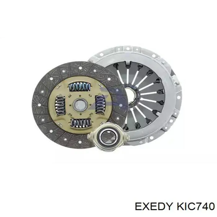 Пелюстковий кошик зчеплення Exedy KIC740 ціна, від 68.55 USD