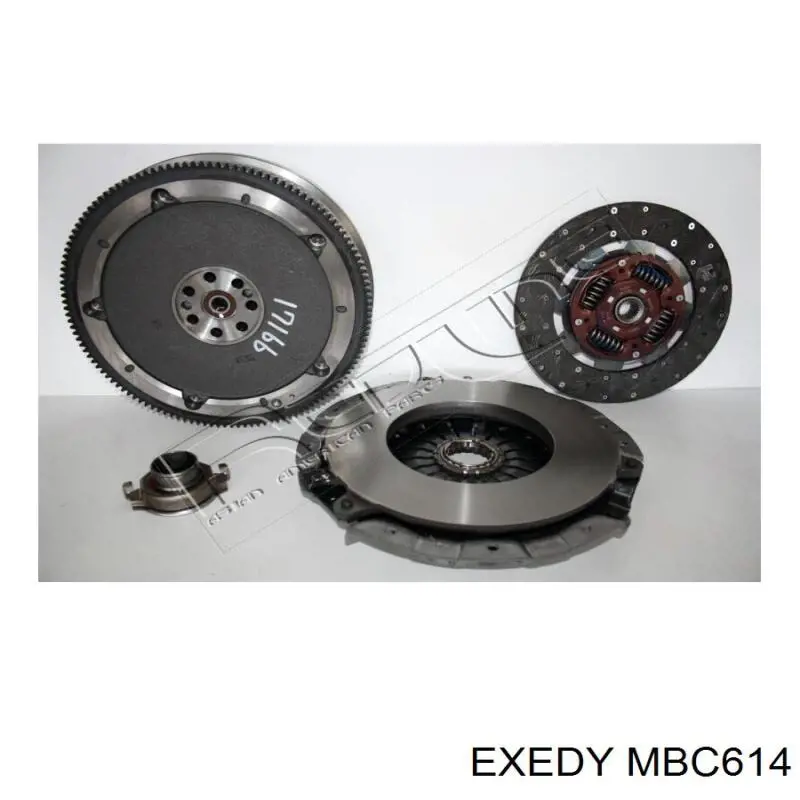 Пелюстковий кошик зчеплення Exedy MBC614 ціна, від 101.91 USD