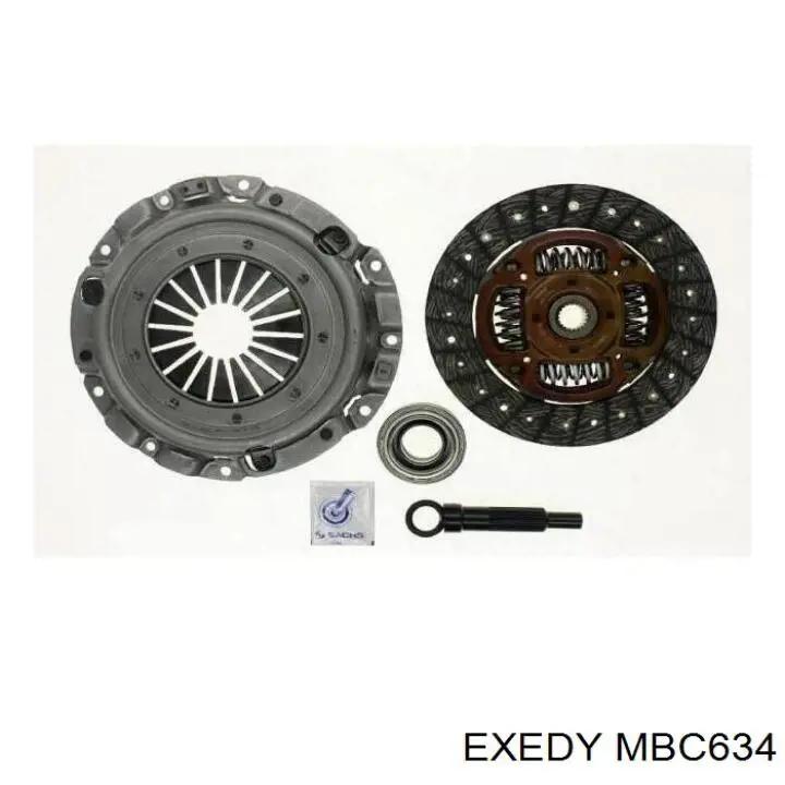 Пелюстковий кошик зчеплення Exedy MBC634 ціна, від 113.09 USD