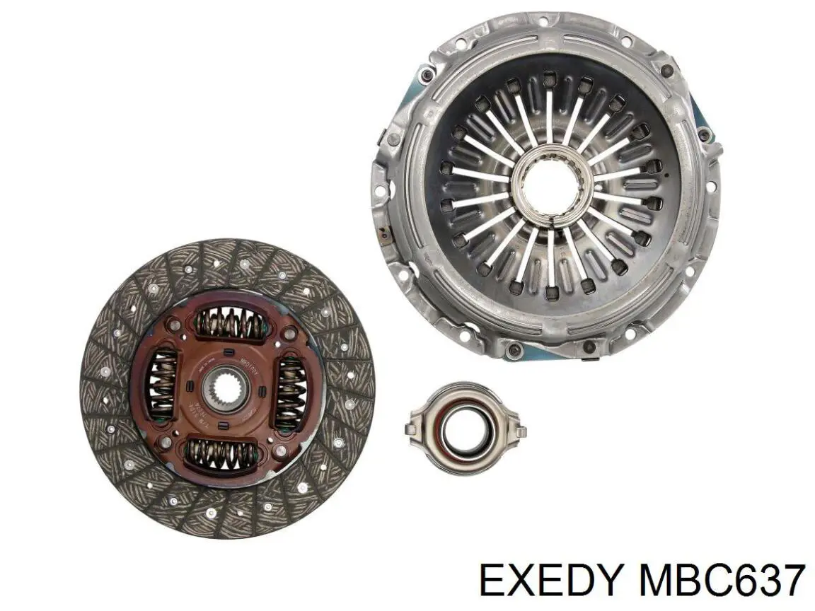 MBC637 Exedy Натискний диск зчеплення