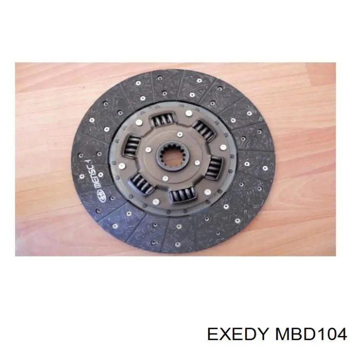 MBD104 Exedy диск зчеплення