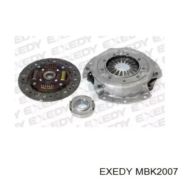 Комплект зчеплення (3 частини) Exedy MBK2007 ціна, від 76.82 USD