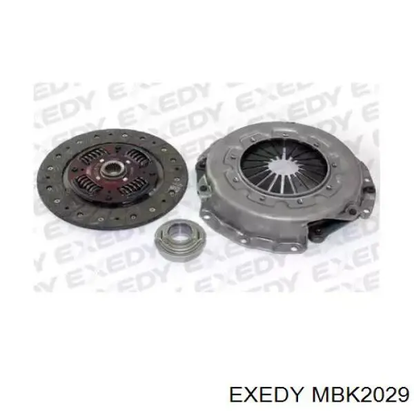 Комплект зчеплення (3 частини) Exedy MBK2029 ціна, від 115.37 USD