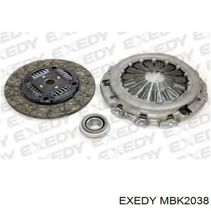 Купити MBK2038 Exedy Комплект зчеплення (диск, корзина, підшипник)