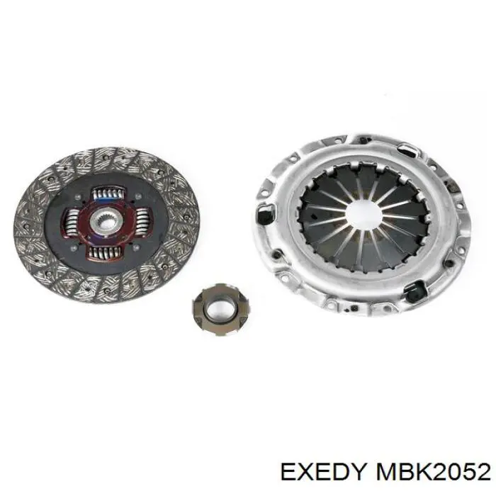 MBK2052 Exedy комплект зчеплення (3 частини)