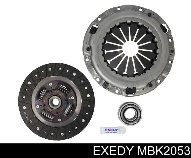 Комплект зчеплення (3 частини) Exedy MBK2053 ціна, від 172.87 USD