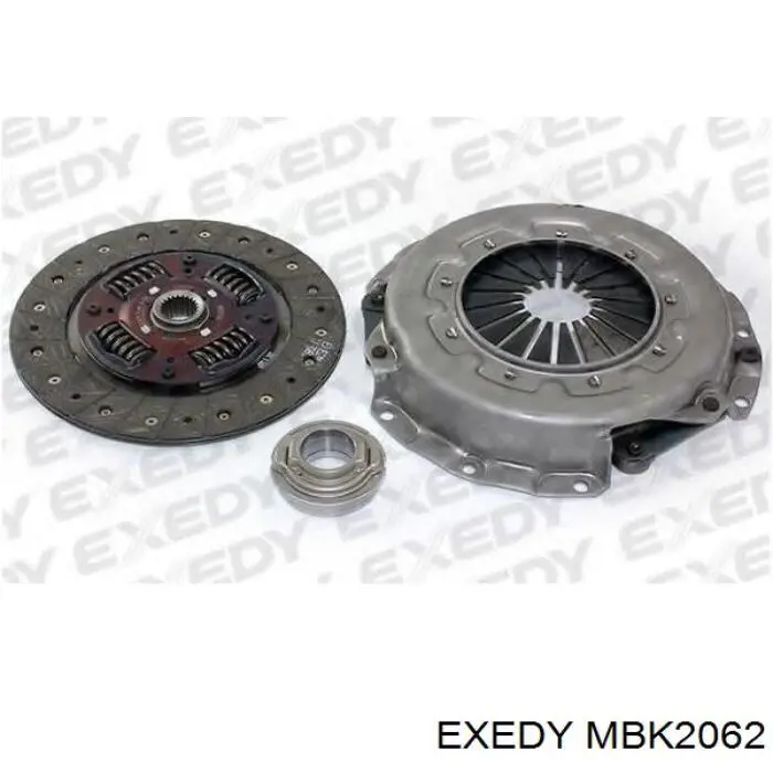 Комплект зчеплення (3 частини) Exedy MBK2062 ціна, від 264.54 USD