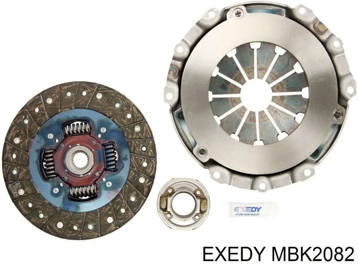 Комплект зчеплення (3 частини) Exedy MBK2082 ціна, від 110.87 USD
