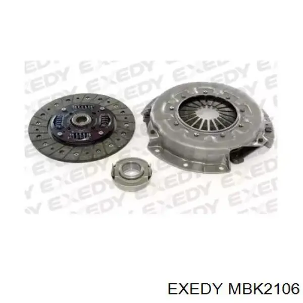 MBK2106 Exedy комплект зчеплення (3 частини)