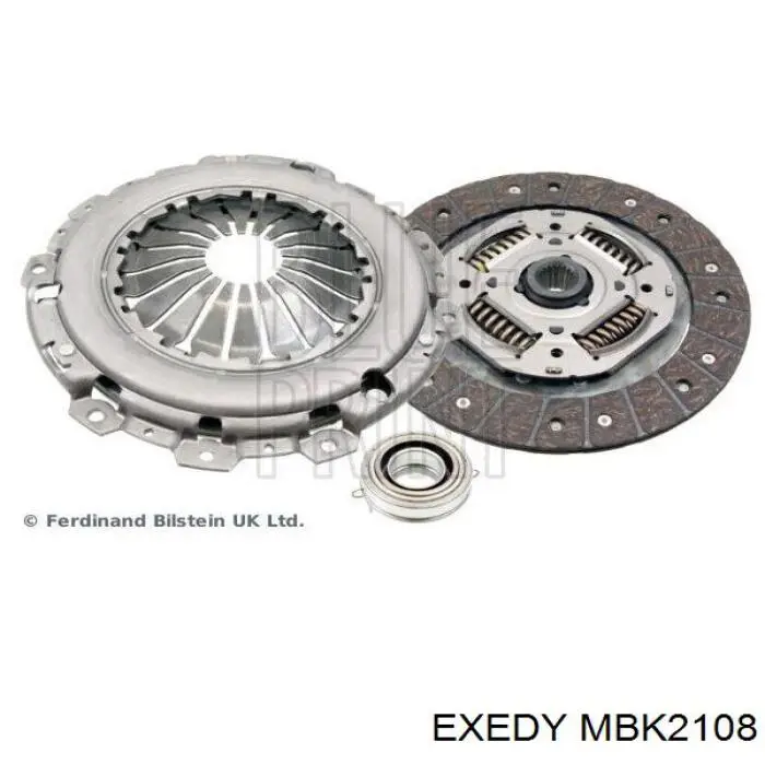 MBK2108 Exedy комплект зчеплення (3 частини)