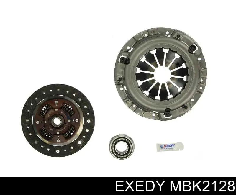 Комплект зчеплення (3 частини) Exedy MBK2128 ціна, від 244.35 USD