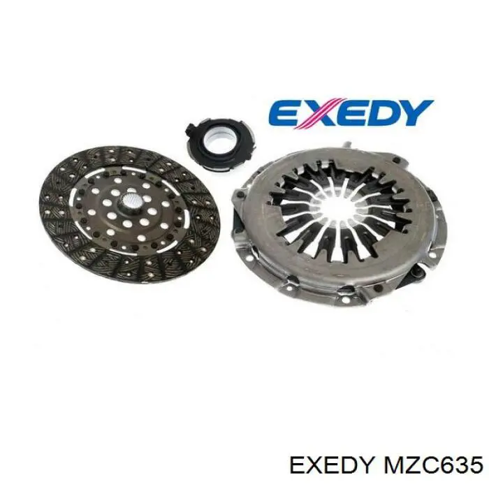 MZC635 Exedy Натискний диск зчеплення