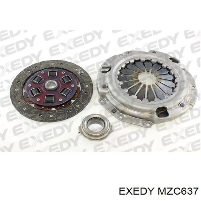 MZC637 Exedy Натискний диск зчеплення
