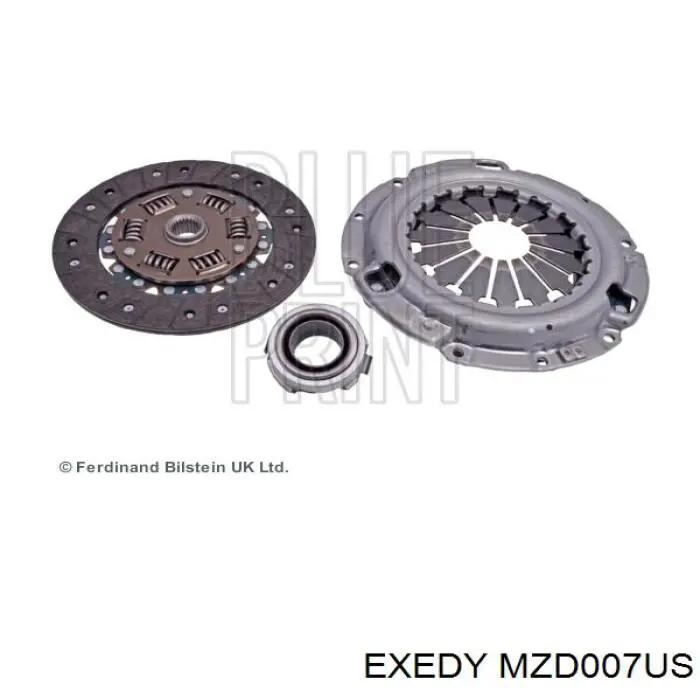 MZD007US Exedy Диск зчеплення