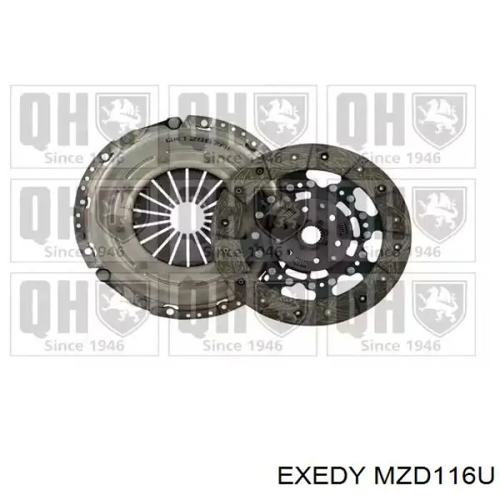 MZD116U Exedy диск зчеплення