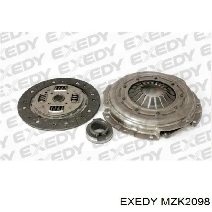 Комплект зчеплення (3 частини) Exedy MZK2098 ціна, від 203.76 USD